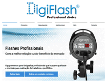 Tablet Screenshot of digiflash.com.br